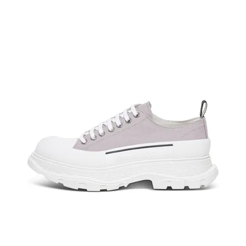 Alexander McQueen Tread Slick Ankle Длина Martin Boot Мужской Светло-фиолетовый