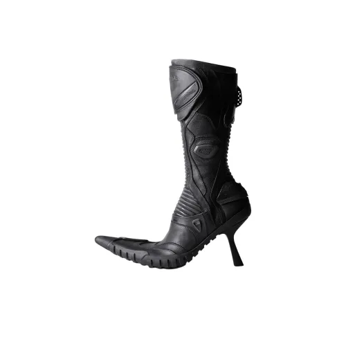 BALENCIAGA Байкер Ботильоны Черные Женские