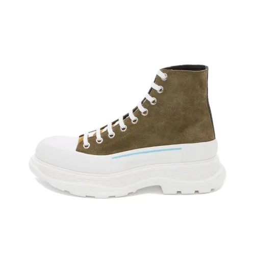 Alexander McQueen Tread Slick ботинки Martin's Мужской