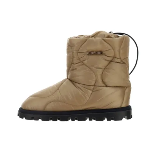 MIU MIU Ботильоны Женские Коричневый