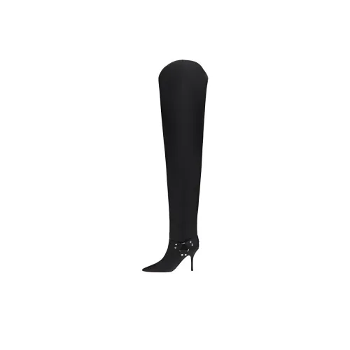 Paris Texas Over The Knee Boots 9,5cm Женские Черные