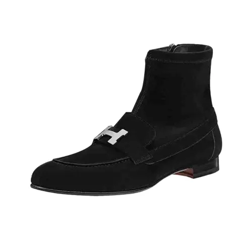 HERMES Ботильоны Женские Черные