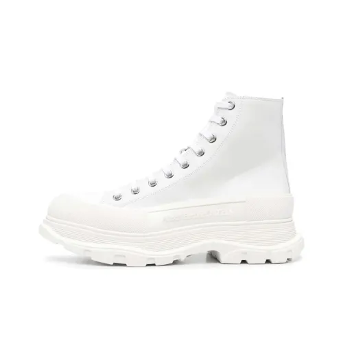 Alexander McQueen Tread Slick ботинки Martin High Топ Мужские