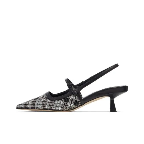 Jimmy Choo Didi Высокие каблуки Черно-серый Женские