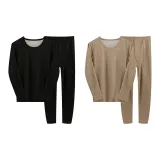 Мужской комплект из 2 предметов (черный + хаки)