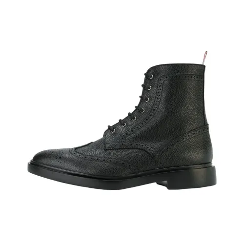 THOM BROWNE· Ботильоны Мужские Черные