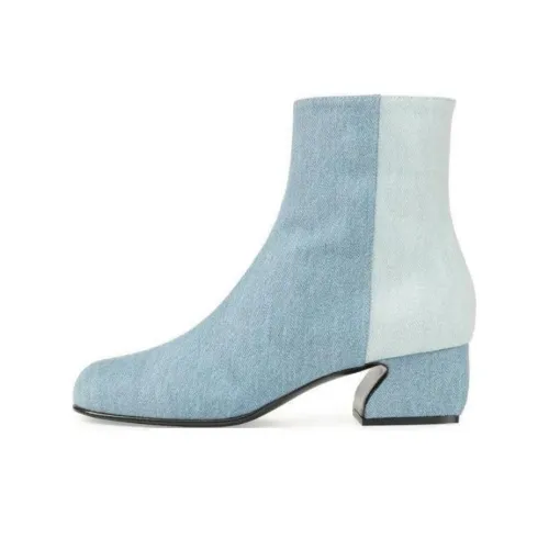 SERGIO ROSSI Ботильоны 3,8 см Женские Синие