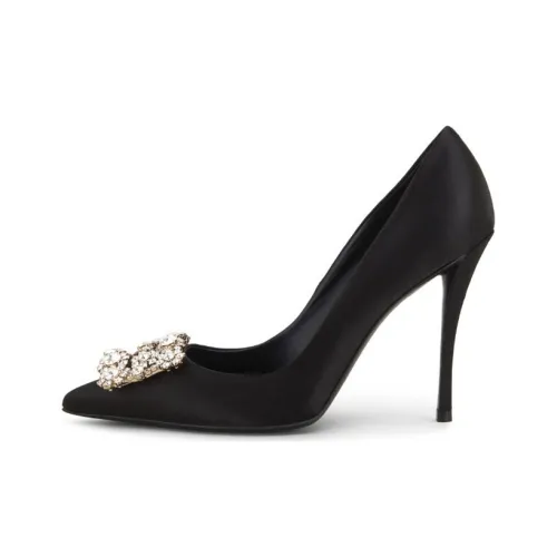 Roger Vivier Flower Strass Высокие каблуки Женские