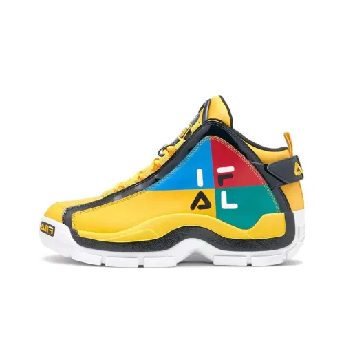 FILA Grant Hill 2 Баскетбольные кроссовки MID Топ Желтый Мужской