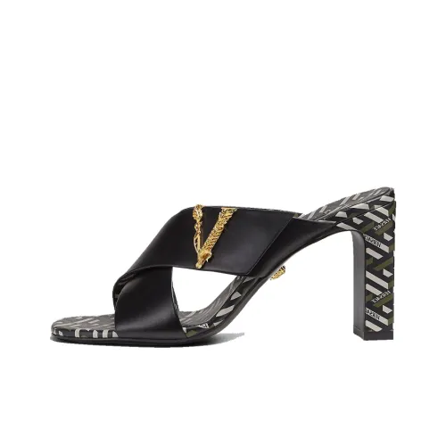 VERSACE La Greca Высокие каблуки Женские