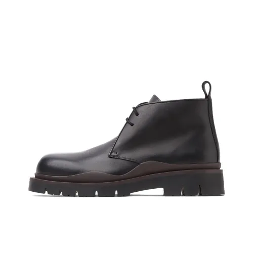 Bottega Veneta BV Tire Ботильоны Мужской Шоколадный Коричневый