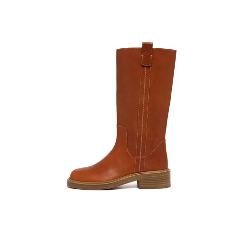 Chloe Edith Botильоны Женские Умбра