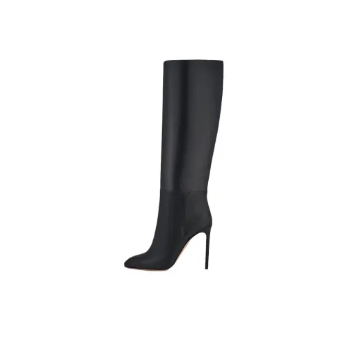 AQUAZZURA Sellier Колено Высокие сапоги 10,5 см Женские Черный