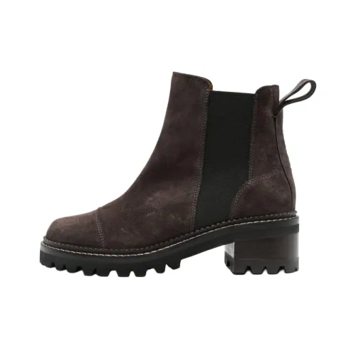 See By Chloe Короткий Челси Женские Умбра