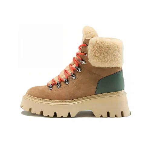 WOOLRICH Ботильоны Карамель Бежевый Женские