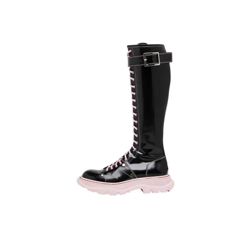 Alexander McQueen Tread Женские сапоги до колена