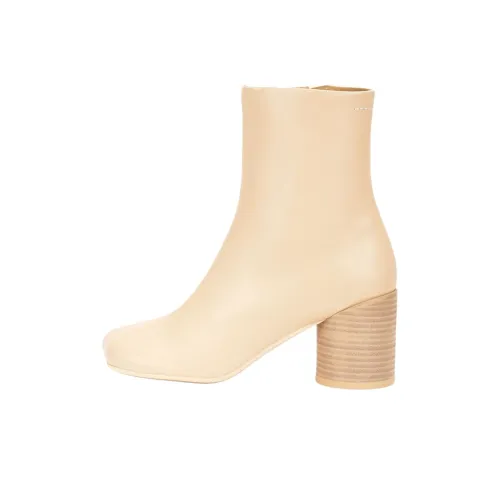 MM6 Maison Margiela Ботильоны Крем Женские
