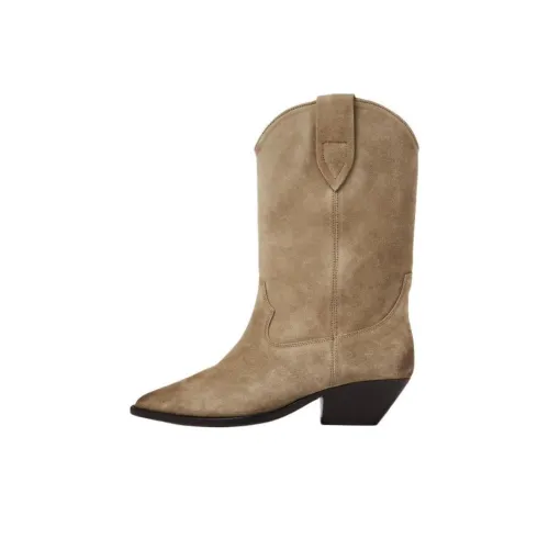 ISABEL MARANT Duerto Ботильоны Бежевые Женские
