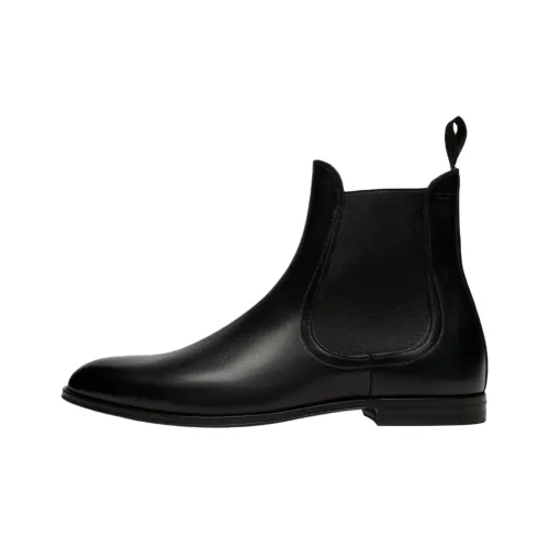 BALLY Короткий Челси Мужской Черный