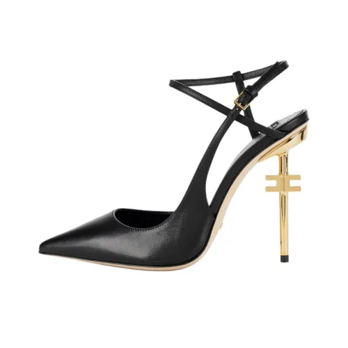 Elisabetta Franchi Высокие каблуки Черные Женские