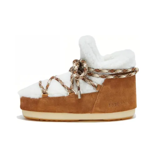 MOON BOOT Icon Ankle Длина Сноубутсы Женские Белый Коричневый