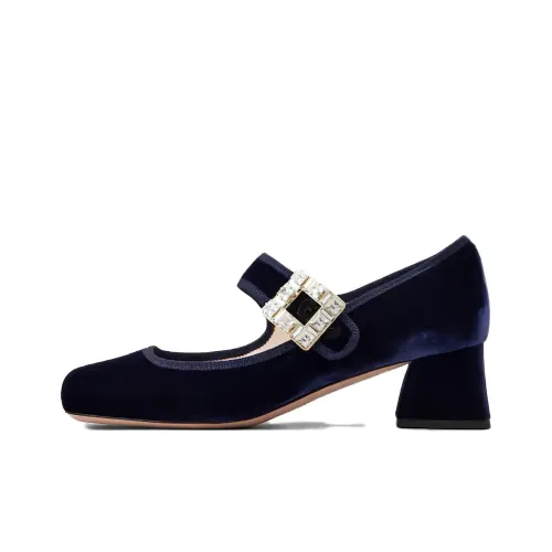 Roger Vivier Высокие каблуки Синие Женские