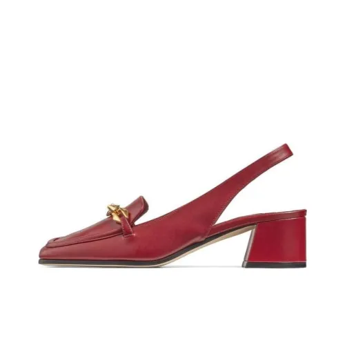Jimmy Choo Ромб Высокие каблуки Бургундский Женские