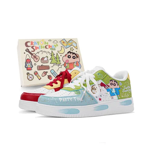 Crayon Shinchan Низкие кроссовки для скейтбординга унисекс Gift Box Set