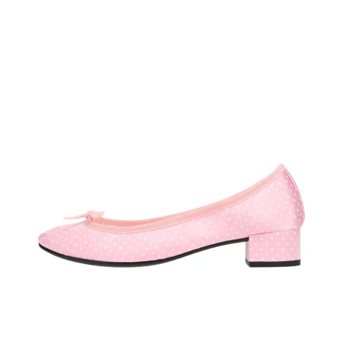 Repetto CAMILLE Грубый каблук Высокие каблуки 3 см Женские Розовый