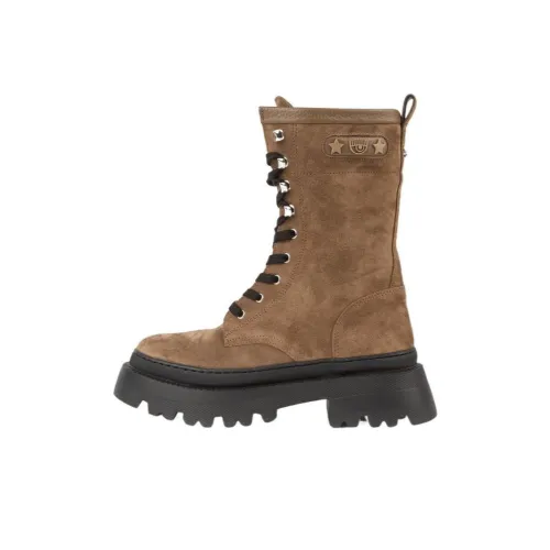 CHIARA FERRAGNI Crew Мартин Boot Женские Коричневый