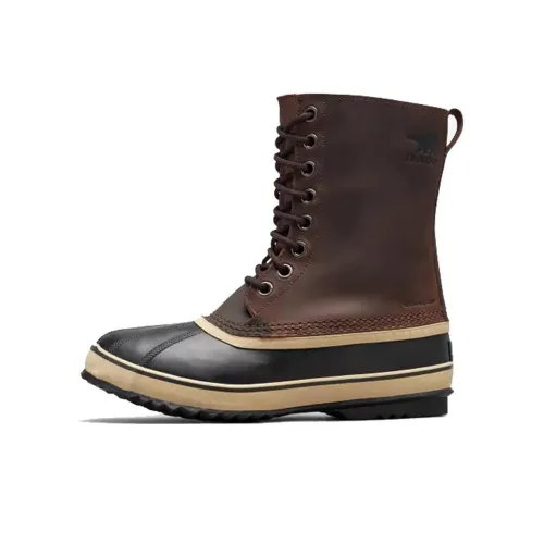 SOREL Короткий MID Голень Сноубутсы Мужской Темно-коричневый