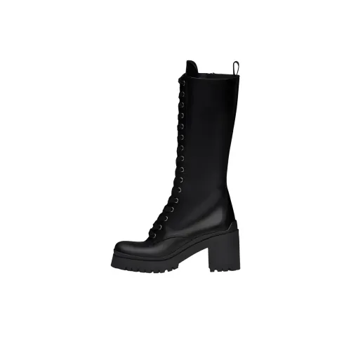 MIU MIU Женские высокие сапоги до колена