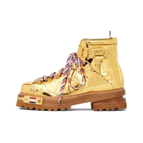 THOM BROWNE· Ботильоны Женские Золотые