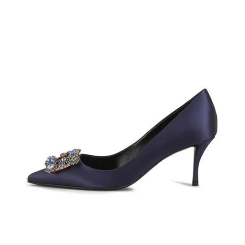 Roger Vivier Flower Strass Высокие каблуки Женские