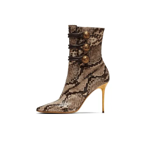 BALMAIN Ботильоны Женские Коричневый