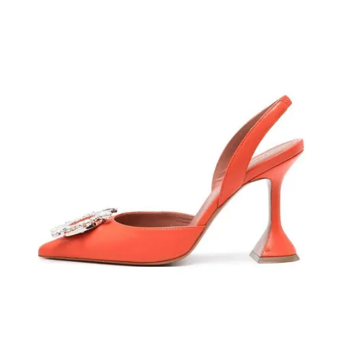 AMINA MUADDI Begum Высокие каблуки 9,5 см Женские Апельсин