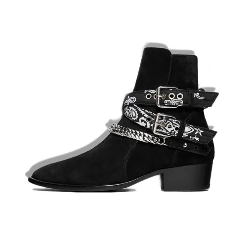 AMIRI Bandana Buckle Ботильоны 4CM Мужской