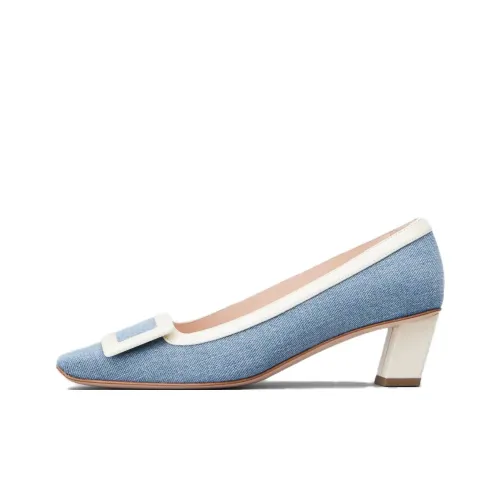 Roger Vivier Belle Vivier Высокие каблуки Синие Женские
