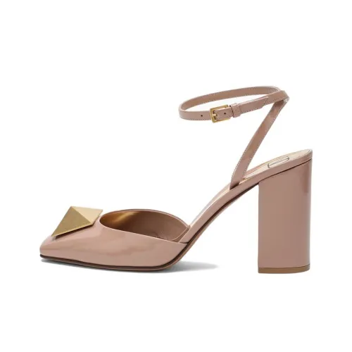 Valentino Грубый каблук Высокие каблуки Женские Розовый