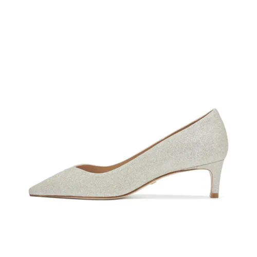 Stuart Weitzman SW Anny Низкий каблук Высокий каблук 5 см Женский Платина
