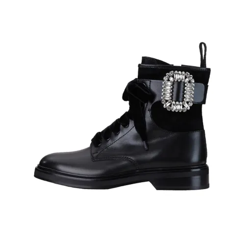 Roger Vivier VIV' Rangers Ботильоны Женские Черные