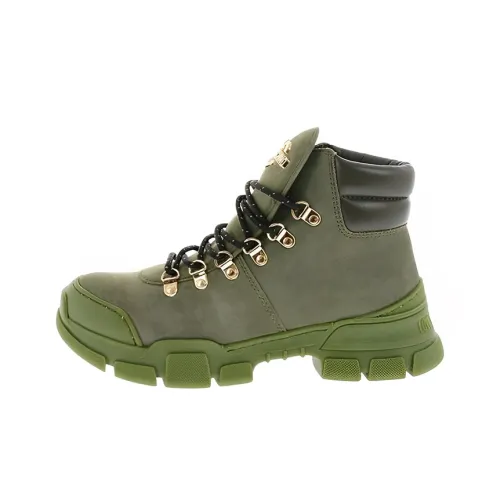 MOSCHINO Ботильоны Женские Зеленые