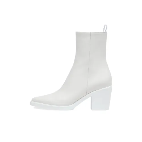 GIANVITO ROSSI Dylan Ботильоны Женские Белые