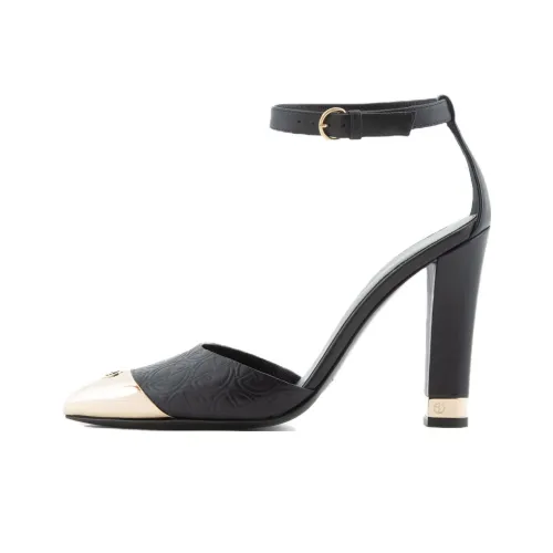 EMPORIO ARMANI D'Orsay Высокие каблуки Черные Женские