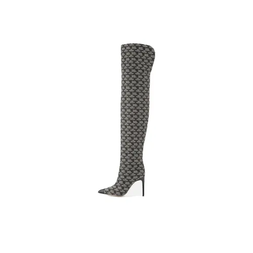 Elisabetta Franchi Over The Knee Boots 8,5cm Женские с заплаткой
