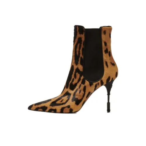 BALMAIN Короткий Челси Женские Коричневый