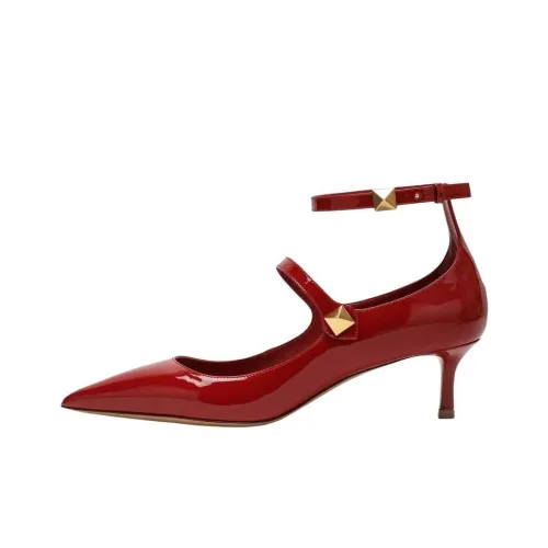 Valentino TIPTOE Узкий каблук Высокие каблуки Женские Красный