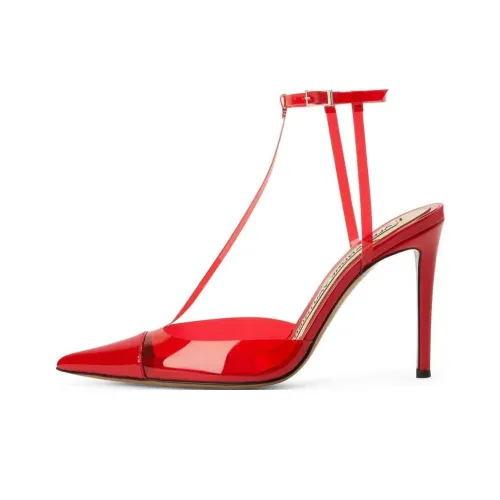 Alexandre Vauthier Высокие каблуки Красный Женские