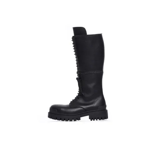 Balenciaga Master Knee High Boots Женские Черные