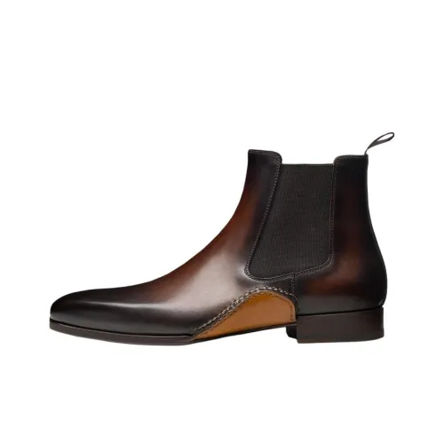 Magnanni Levu Короткий Челси Мужской Коричневый